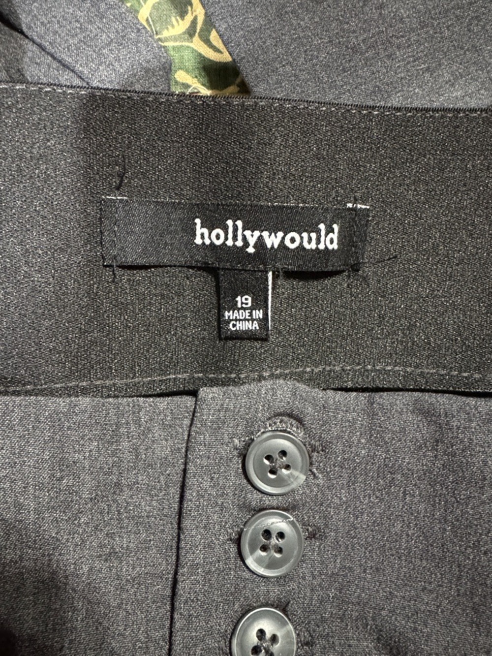Classic Women's Black Dress Trousers - Picture 2 of 4